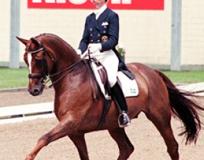 Louise Nathhorst on Walk on Top at the 1997 CDIO Aachen :: Photo © Hugo Czerny