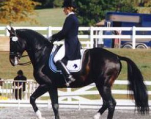 Mary Alice Malone and Contango at the 1998 Region I Finals :: Photo © Mary Phelps