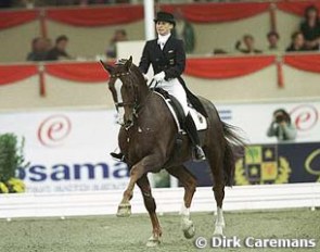Nadine Capellmann and Gracioso at the 1998 World Equestrian Games :: Photo © Dirk Caremans
