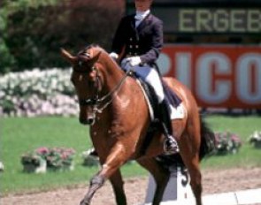 Anky van Grunsven and Gere at the 1999 CDIO Aachen :: Photo © Arnd Bronkhorst