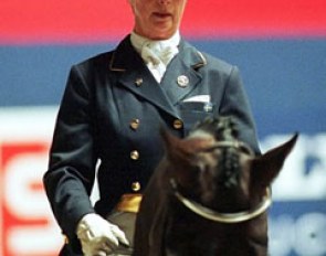 Ulla Hakanson on Flyinge Bobby at the 1999 World Cup Finals