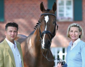 Fabian Scholz and Susanne Miesner, organizers of the Classical Sales Warendorf