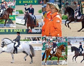 Preview of Dirk Caremans' 2010 World Equestrian Games book: a dressage photo page