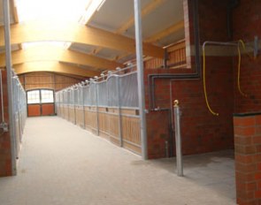 Veronique Henschen's newly built barn