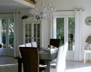 The dining room