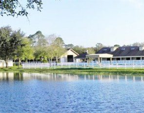 Your 55-acre Dream Dressage Complex in Sunny Florida :: The view across one of the two lakes