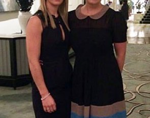 World record holder and Olympic dressage champion Charlotte Dujardin with Piaffe's Abby Newell