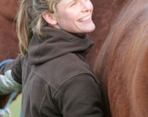 Sarah Vermeerbergen, equine physiotherapist
