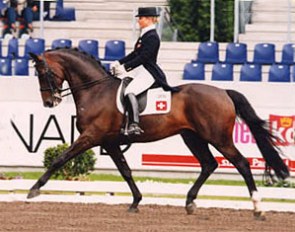 Jasmin Sanche and Plaisir d'Amour at the CDIO Aachen