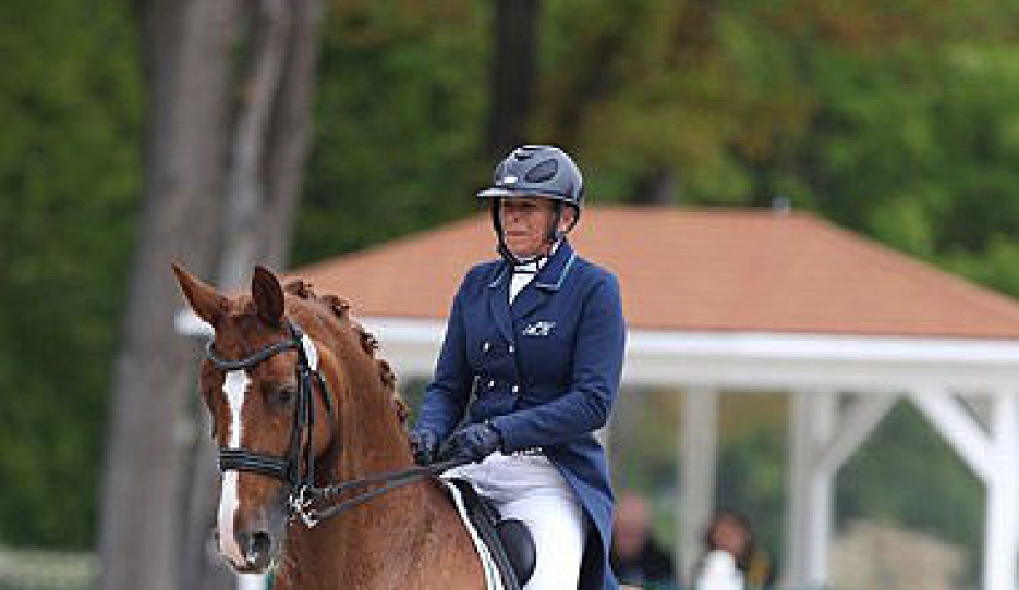 Nicole Favereau and Ginsengue at the 2019 CDIO Compiegne :: Photo © Astrid Appels
