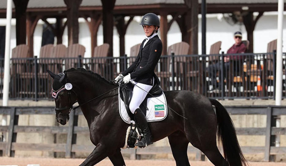 Fiona Howard and Jagger at the 2022 CPEDI Tryon :: Photo © Sharon Packer