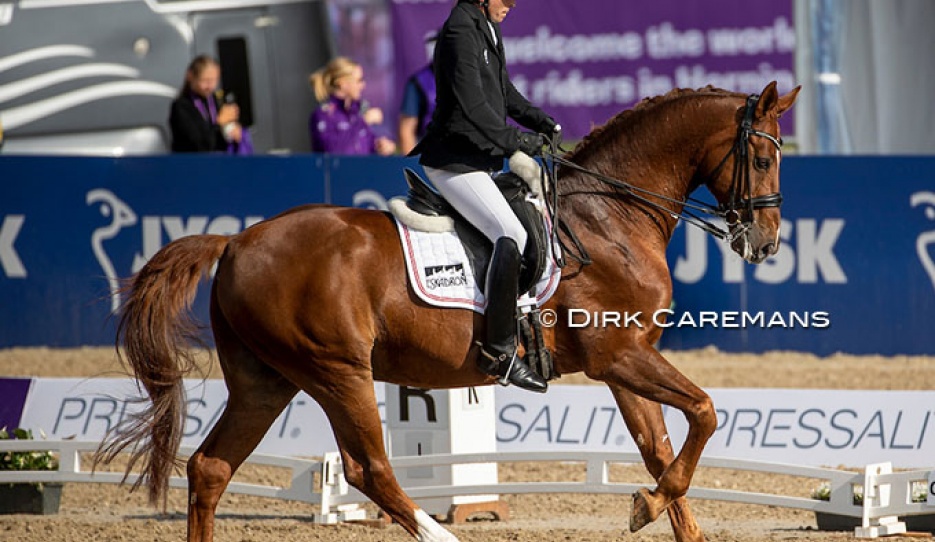 Bernd Brugger and Bellagio at the 2022 World Para Dressage Championships :: Photo © Hippofoto.be