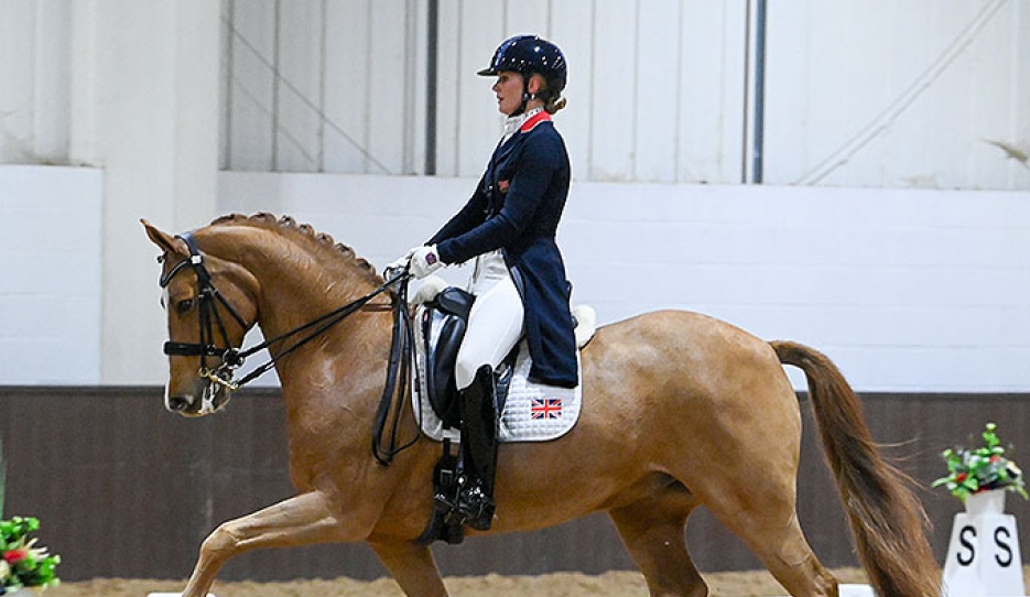 Annabella Pidgley and Gio at the 2023 CDI Addington :: Photo © Kevin Sparrow