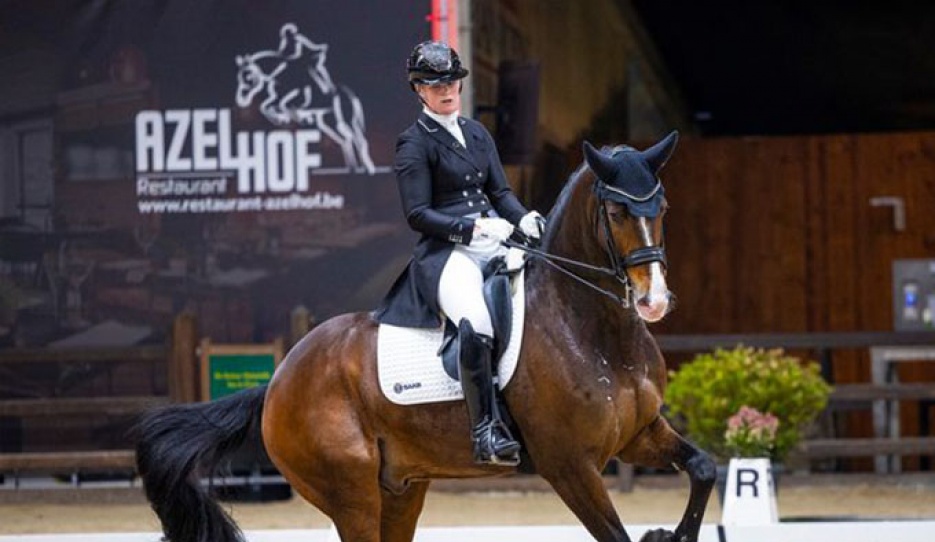 Wahlkamp-Nilsson and Bergsjöholm's Valbonne at the 2023 CDI Lier :: Photo © Digishots