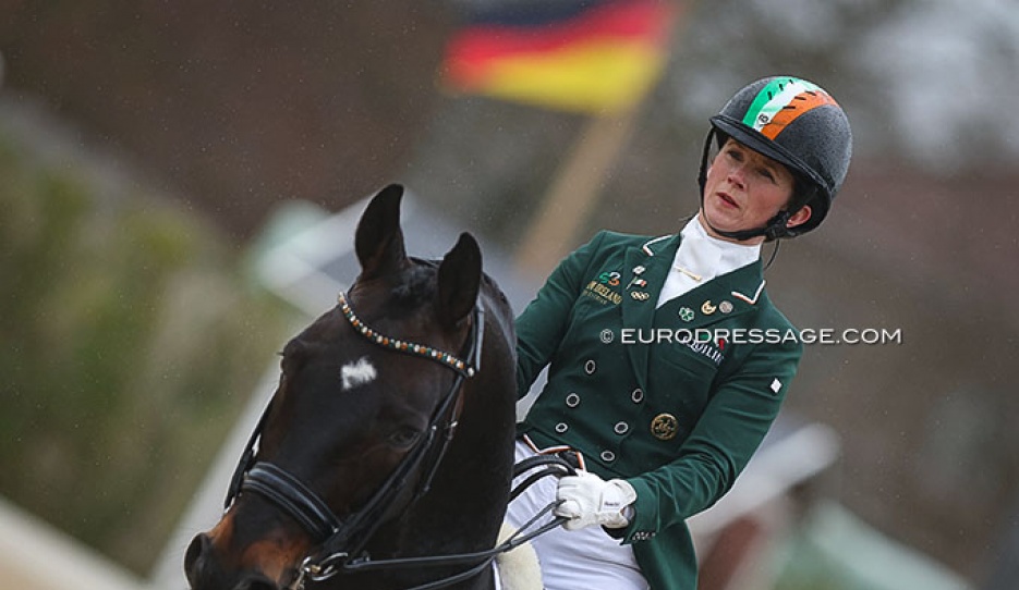 Judy Reynolds and For Fun at the 2023 CDI Sint-Truiden :: Photo © Astrid Appels