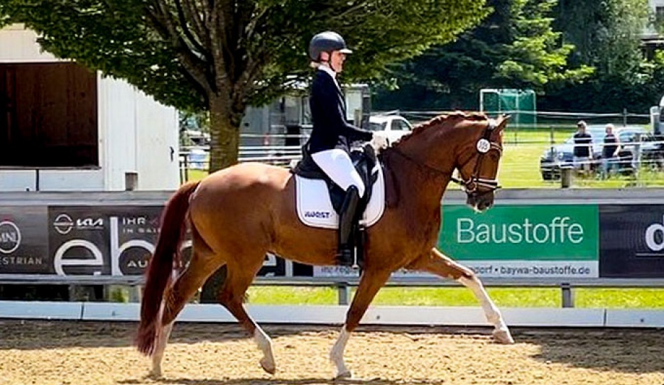 Carina Harnisch and Secret's Sensation at the 2023 CDN Aulendorf :: Photo © private