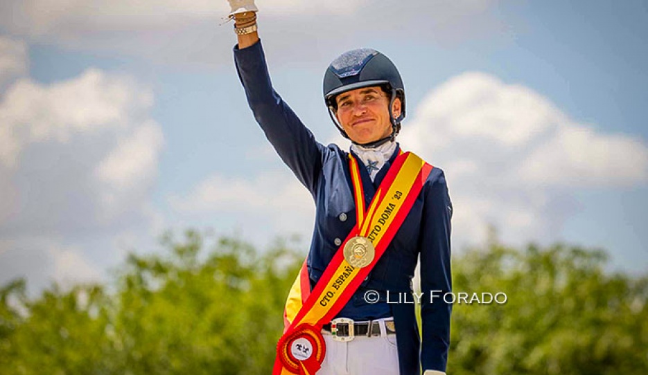 A Spanish legend at the top: Beatriz Ferrer-Salat wins 10th title at the 2023 Spanish Dressage Championships :: Photo © Lily Forado