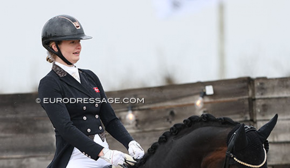 Victoria Toft Waksvik on Dancing Boy at the 2023 CDI Sint-Truiden :: Photo © Astrid Appels