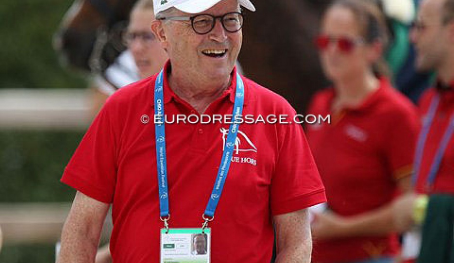 Kjeld Kirk Kristiansen at the 2018 CDIO Aachen :: Photo © Astrid Appels