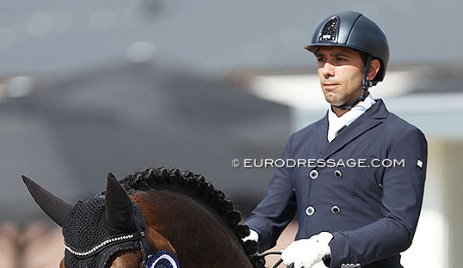 Manuel Dominguez on Escamillo at the 2022 World YH Championships :: Photo © Astrid Appels