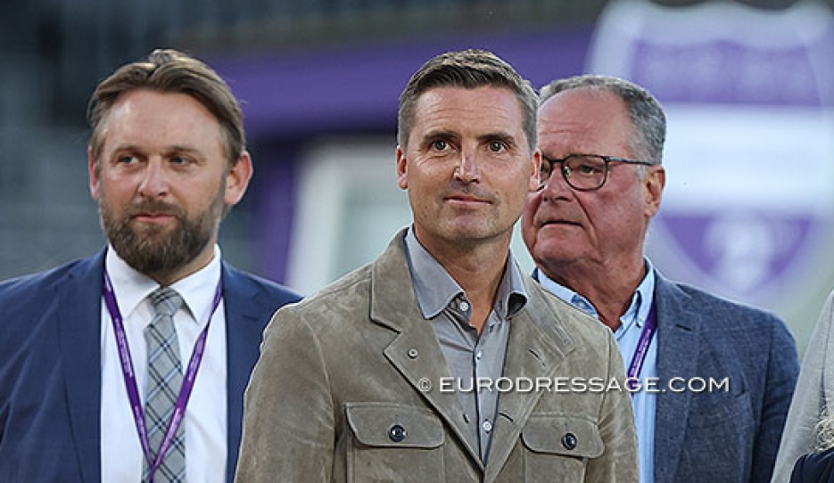 Andreas Helgstrand as title sponsor at the 2022 World Championships in Herning :: Photo © Astrid Appels