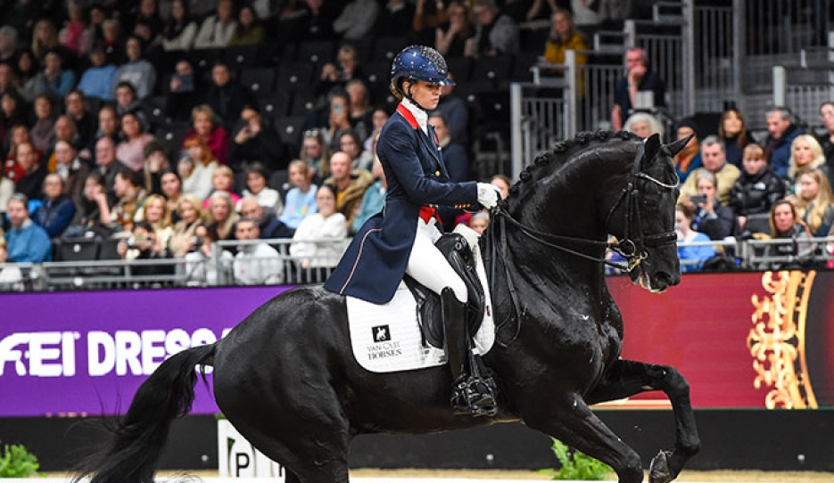 Charlotte Fry and her 2022 World Champion Glamourdale are coming to London