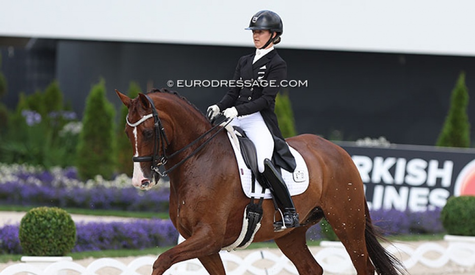 Melissa Galloway and Windermere J'Obei at the 2022 CDIO Aachen :: Photo © Astrid Appels