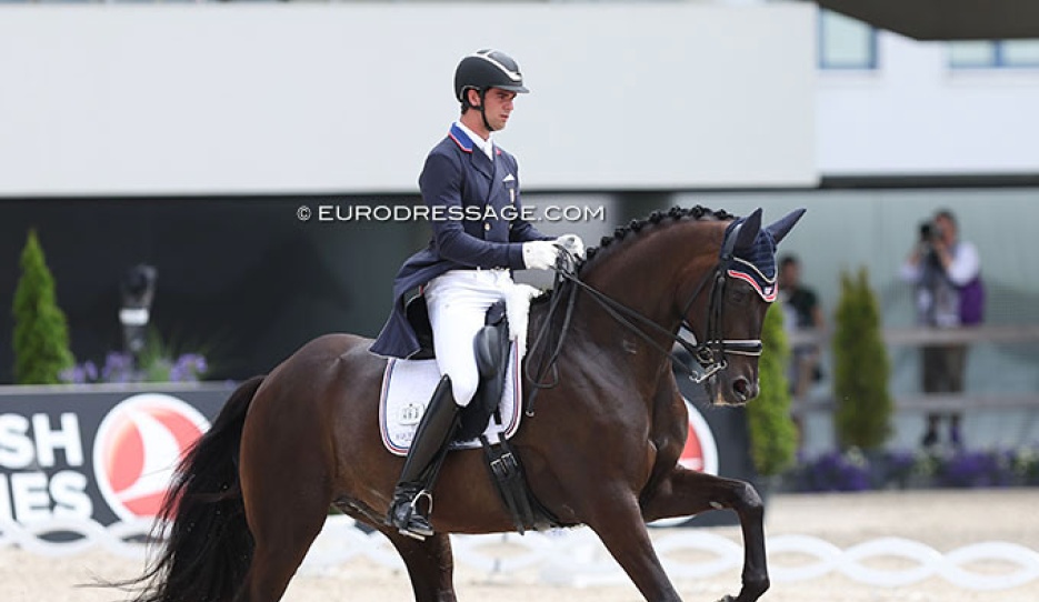 Christian Simonson and Zeaball Diawind at the 2023 CDIO Aachen :: Photo © Astrid Appels
