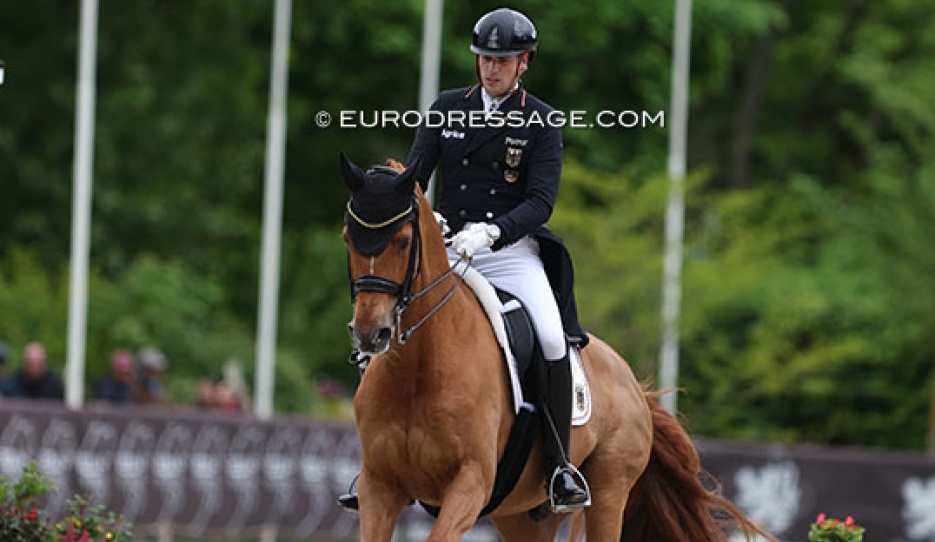 Frederic Wandres and Duke of Britain at the 2024 CDIO Compiègne :: Photo © Astrid Appels