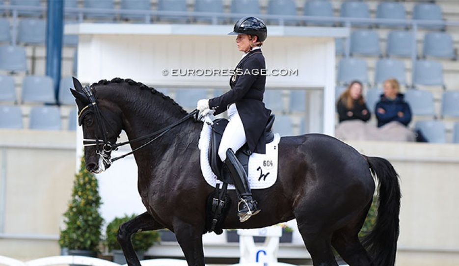 Isabell Werth and Queenparks Wendy at the 2024 CDI Aachen Festival 4 Dressage :: Photo © Astrid Appels