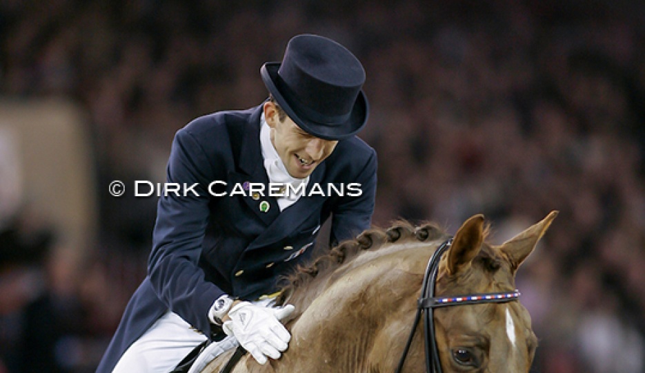 Philippe Maynier and Nashville at the 2005 CDI-W Mechelen :: Photo © Dirk Caremans