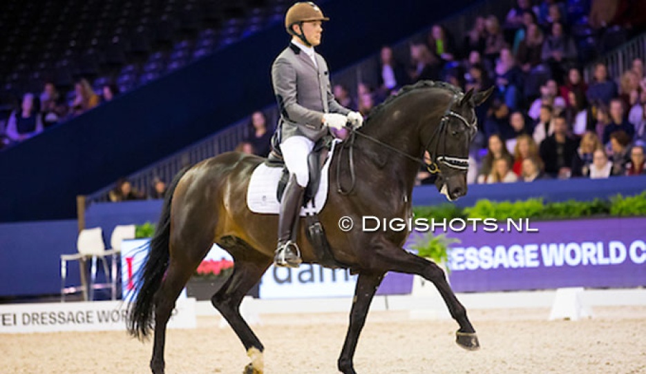 Laurens van Lieren and Imposant LH at the 2019 Subli Final in Amsterdam :: Photo © Digishots