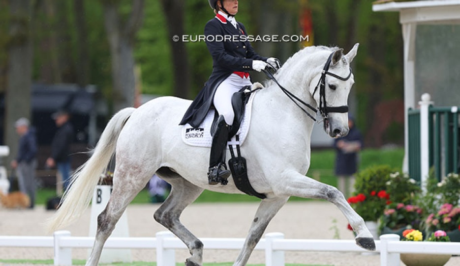 Anna Ross and Habouche at the 2023 CDIO Compiegne :: Photo © Astrid Appels