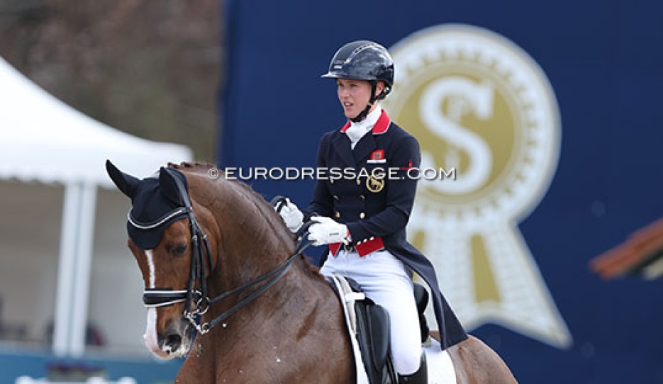 Laura Tomlinson and Fallatijn at the 2023 CDI Hagen :: Photo © Astrid Appels
