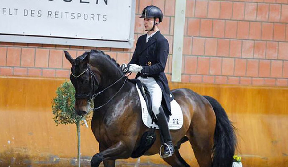 Maté Garai and Vitus at the 2025 CDN Wickrath :: Photo © LL-foto