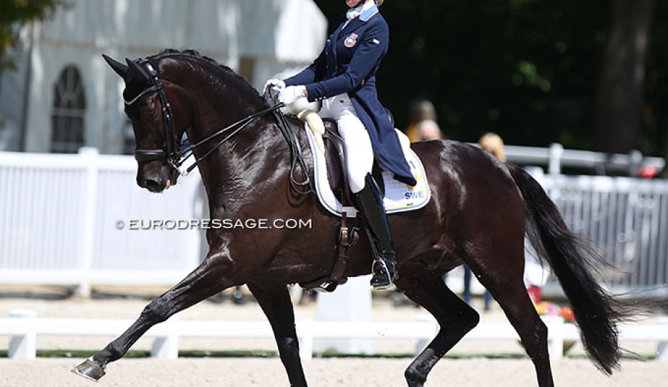 Antonia Ramel and Brother de Jeu at the 2021 CDIO Compiegne :: Photo © Astrid Appels