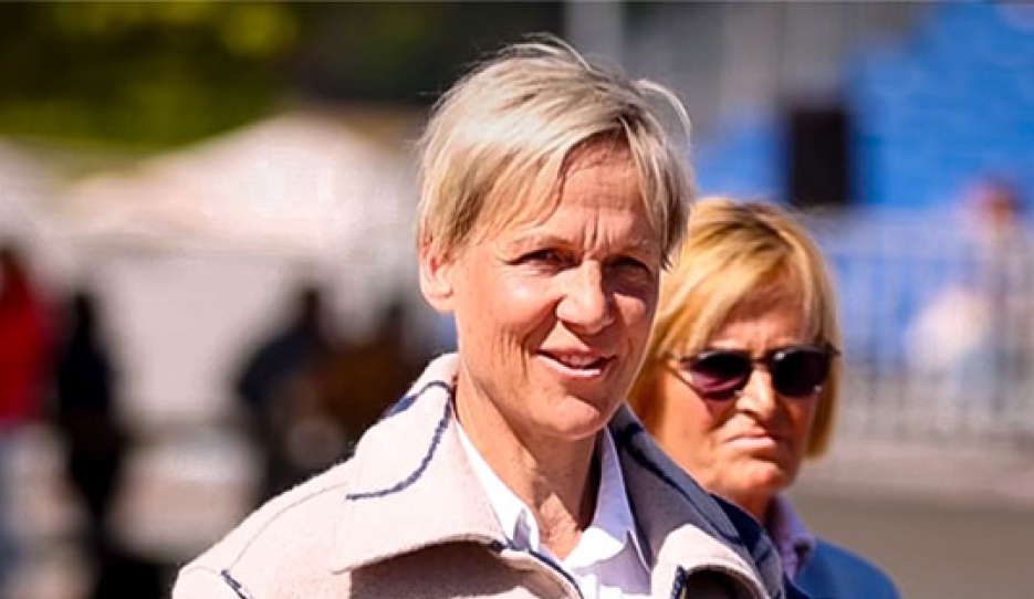 Insa Hansen at the special ceremony held at the 2025 CDI Hagen 