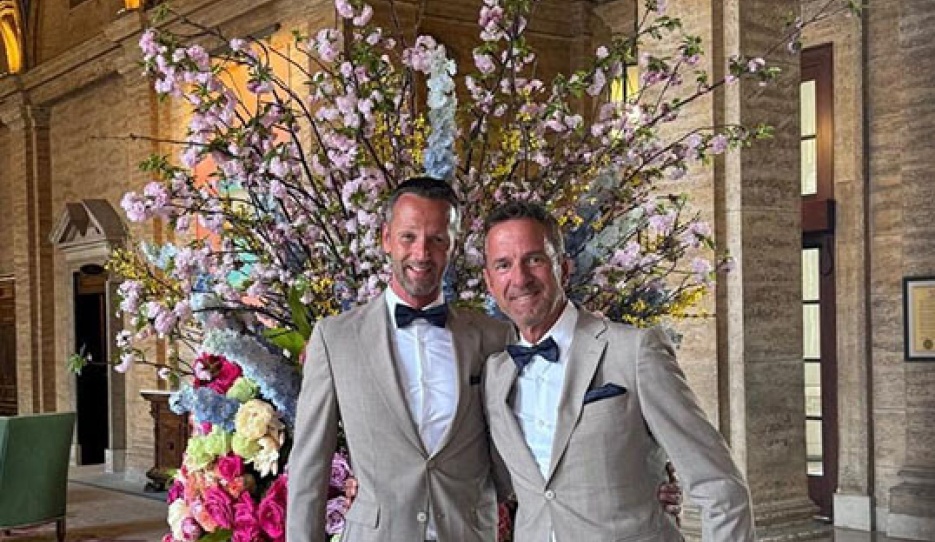 ralph Hombücher and Christof Umbach got married ! Congratulations