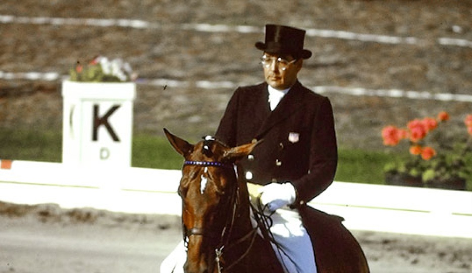 John Winnett on Leopardi at the 1974 World Championships :: Photo © Elisabeth Weiland