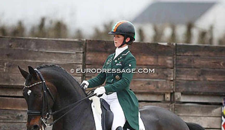 Judy Reynolds and For Fun at the 2023 CDI Sint-Truiden :: Photo © Astrid Appels
