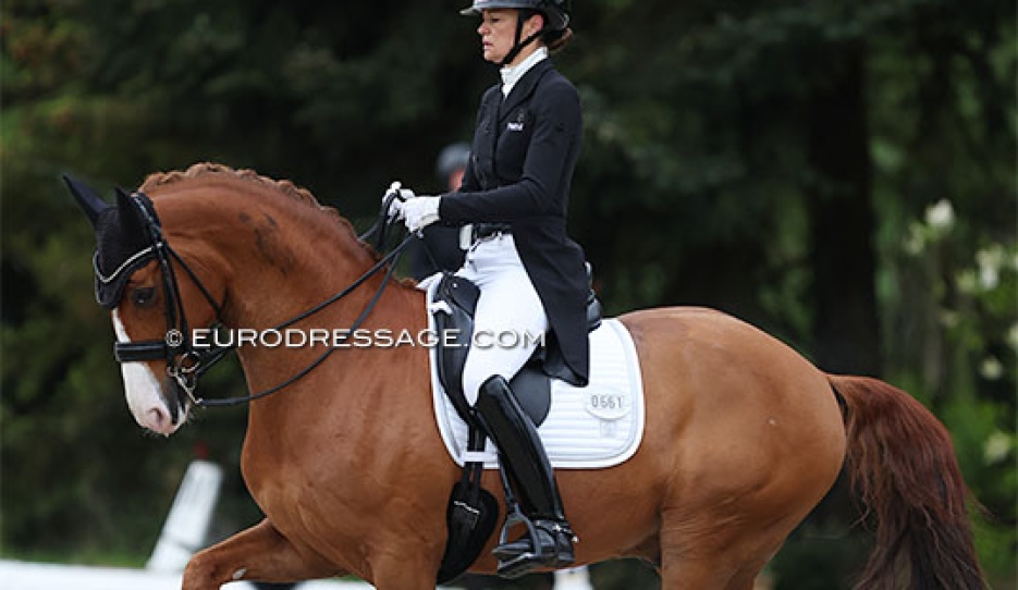 Jessica Michel and Djembe de Hus at the 2024 CDI Hagen :: Photo © Astrid Appels