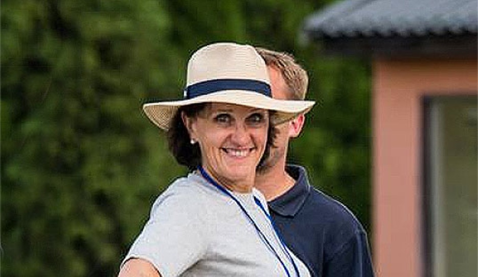 Natallia Rubashko judging in Poland in 2018:: Photo © Lukasz Kowalski