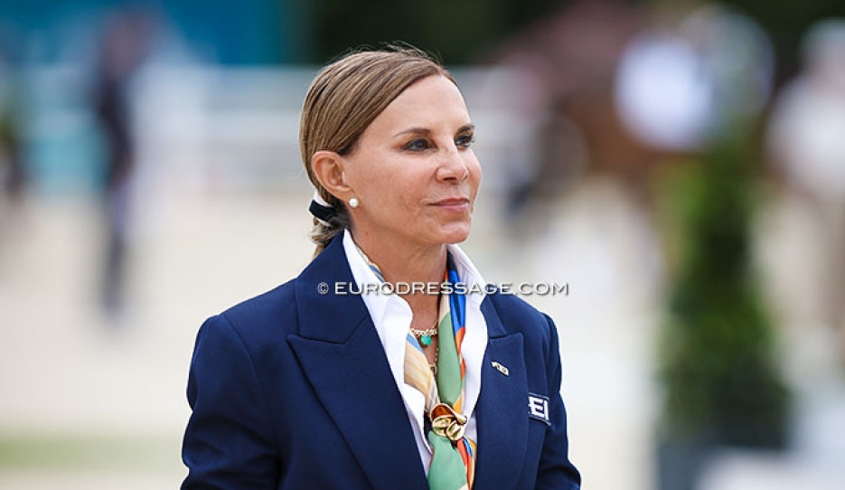 Maribel Alonso at the 2024 Olympic Games in Paris :: Photo © Astrid Appels