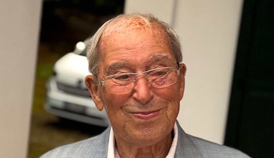 Uwe Mechlem at his 80th birthday party