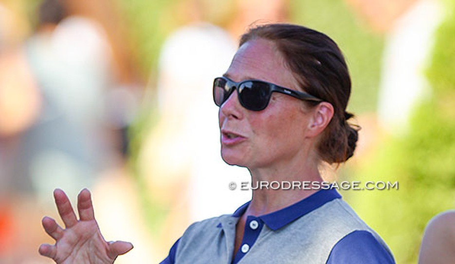 Jenny Eriksson, here still working as the Spanish youth team trainer in 2019 :: Photo © Astrid Appels