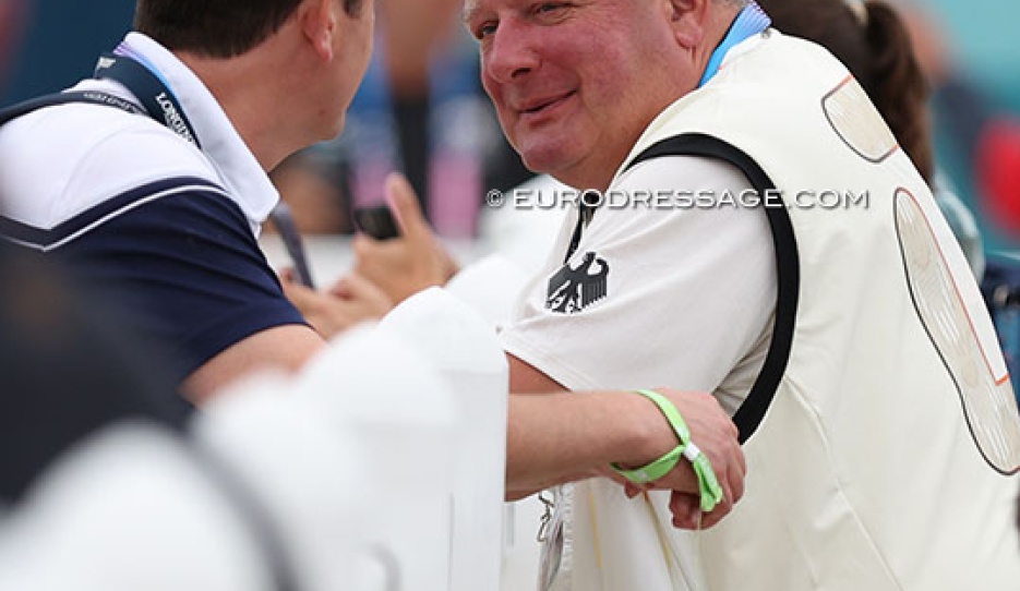 Dr. Marc Koene at the 2024 Olympic Games :: Photo © Astrid Appels