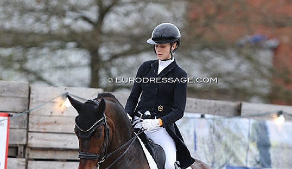 Carina Scholz and Quinto at the 2024 CDI Sint-Truiden :: Photo © Astrid Appels