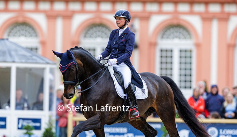 Meike Lang and Ferrabeau at the 2024 CDI Wiesbaden :: Photo © Stefan Lafrentz