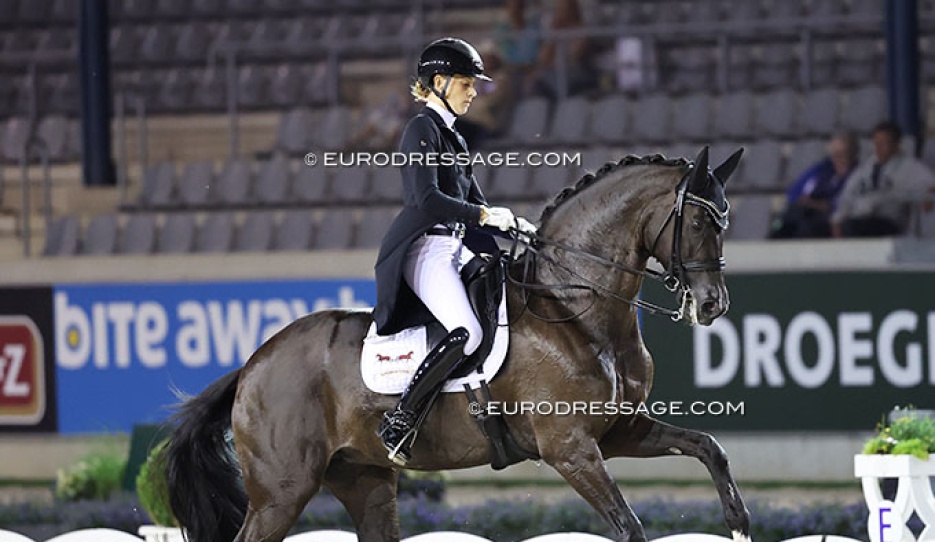 Carina Scholz on Soiree d'Amour at the 2025 CDIO Aachen :: Photo © Astrid Appels
