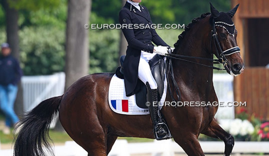 Mathilde Juglaret on Lightning Star at the 2025 CDIO Compiegne :: Photo © Astrid Appels